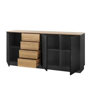 181x85x43 Designer Sideboard Zweifarbig – Fincaldon 13
