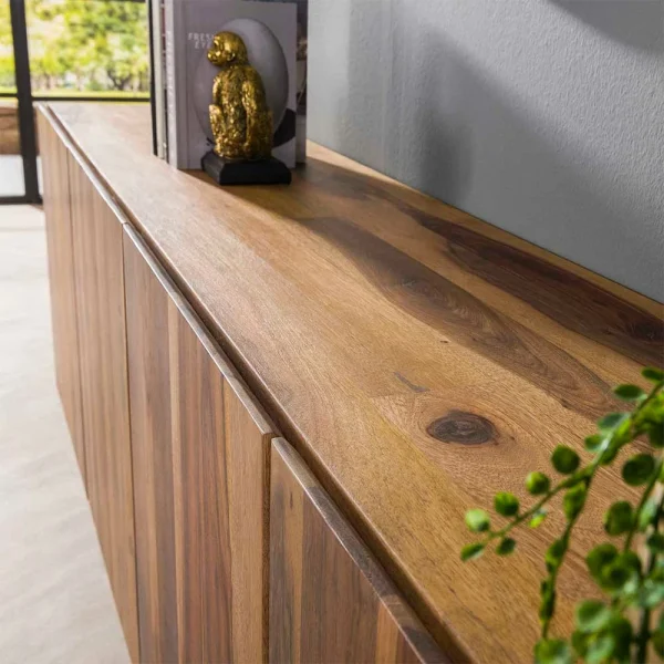 220x75x40 Sideboard Aus Nussbaum Massivholz – Pepepa 7