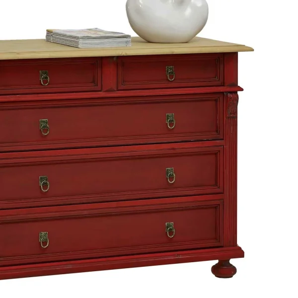 Esszimmer Sideboard Ministra In Rot 5